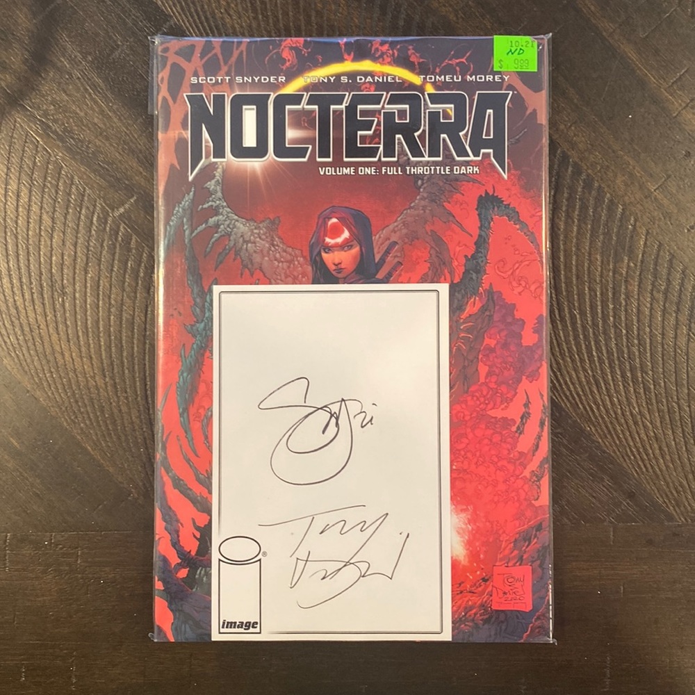 Nocterra TPB + Image Signature Card